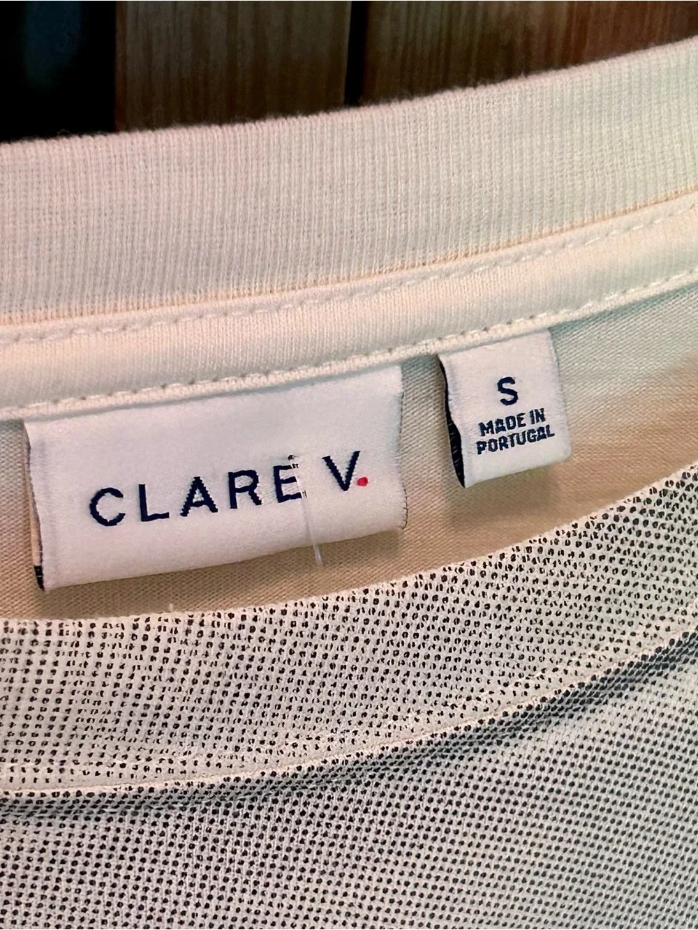NWT - Clare V - Palm Hollywood Original Tee